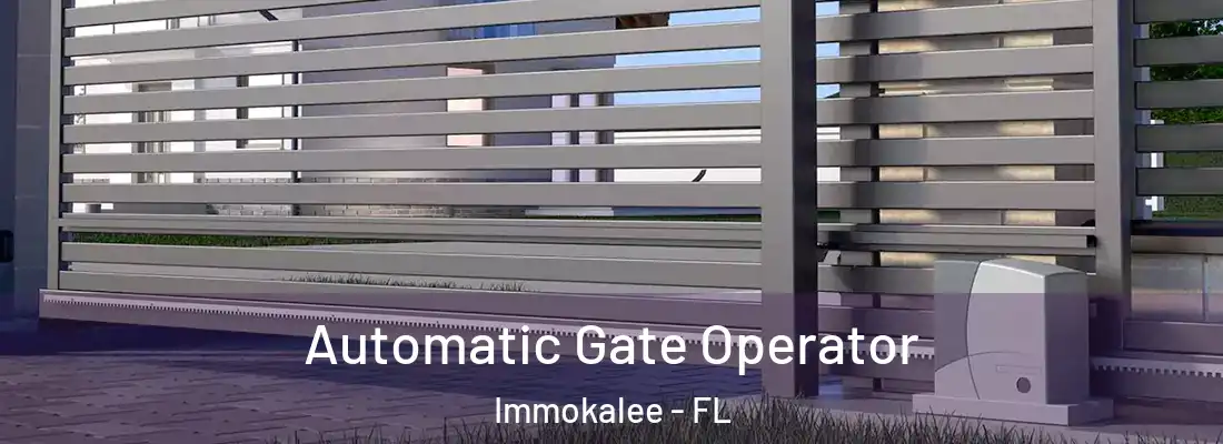 Automatic Gate Operator Immokalee - FL