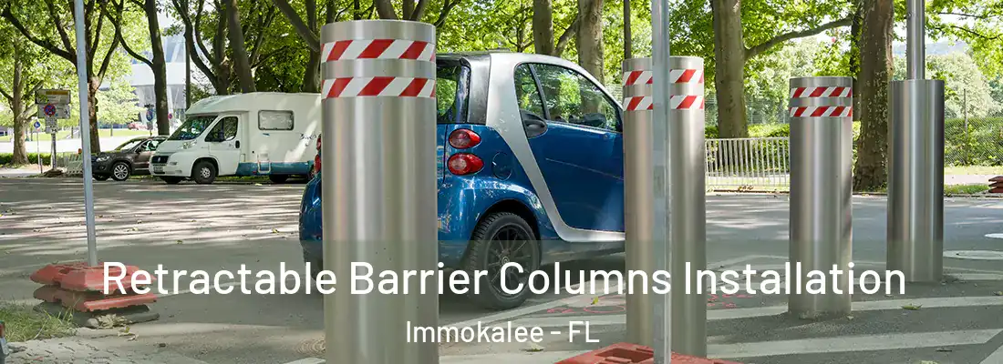  Retractable Barrier Columns Installation Immokalee - FL